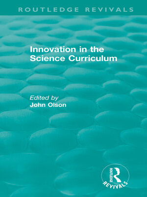 cover image of Innovation in the Science Curriculum